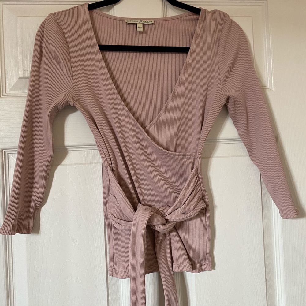 Expresss Front Tie Shirt